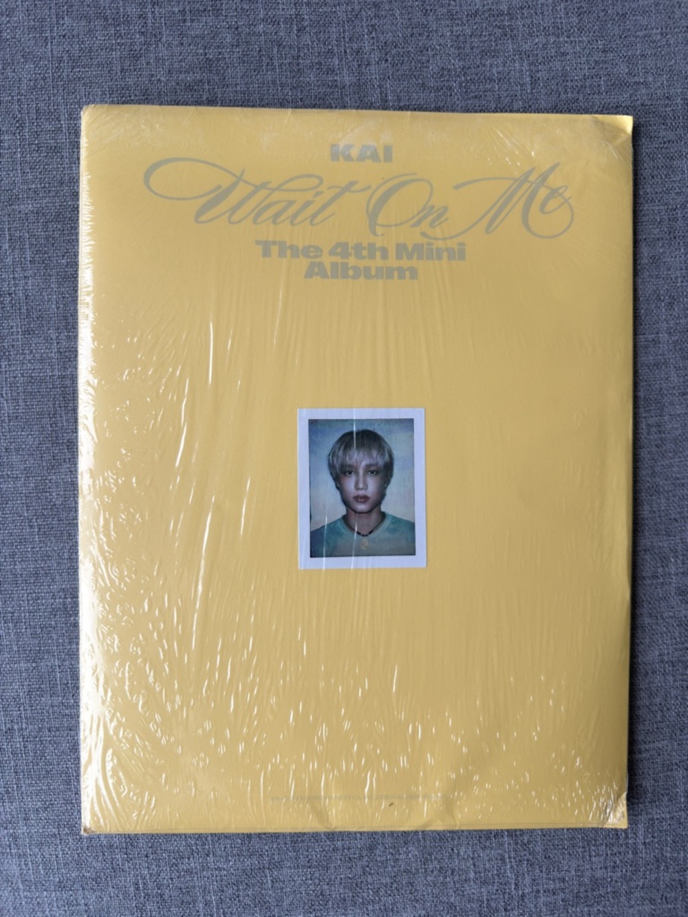 EXO KAI "Wait On Me" 4th Mini Album Photobook